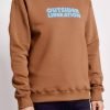 BLUZA OUTSIDER LIBERATION BRĄZ MĘSKA - obrazek 4