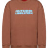 bluza brazowa outsider