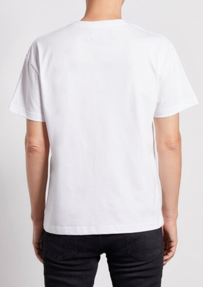 T-SHIRT PIERCING BIAŁY MĘSKI - obrazek 7