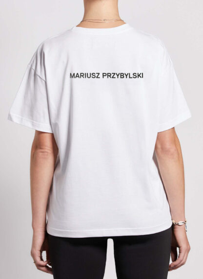T-SHIRT PIERCING BIAŁY DAMSKI - obrazek 6