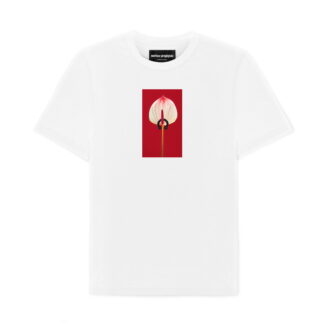 T-SHIRT BLOOMING PLEASURE BIAŁY MĘSKI