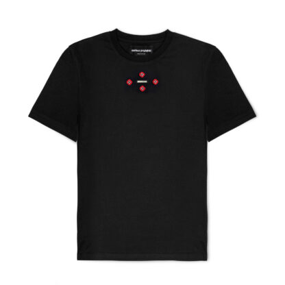 T-SHIRT HANDMADE CZARNY DAMSKI