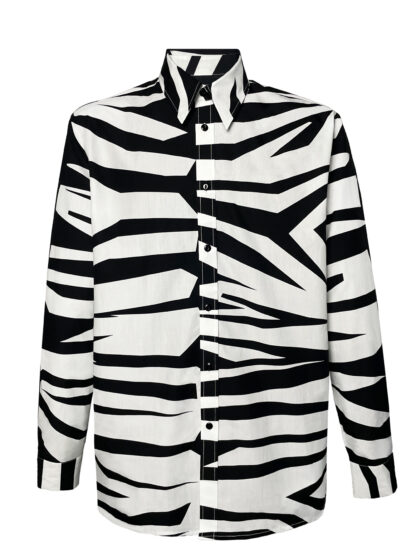 KOSZULA MĘSKA ZEBRA