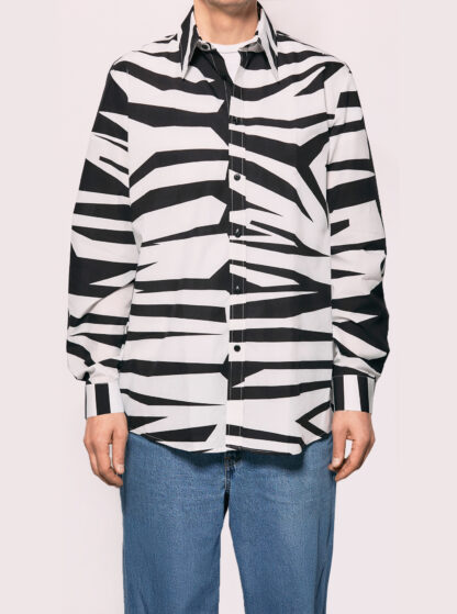 KOSZULA MĘSKA ZEBRA - obrazek 2
