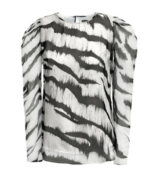 BLUZKA ZEBRA JEDWABNA