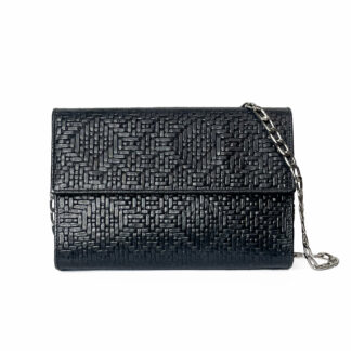 CZARNA SKÓRZANA TOREBKA